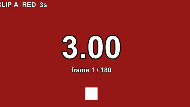 1秒: A(赤)残り2.0秒前後