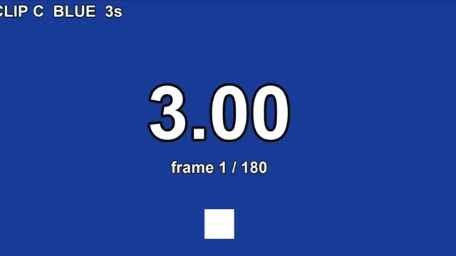 1秒: 列1(手前は C)